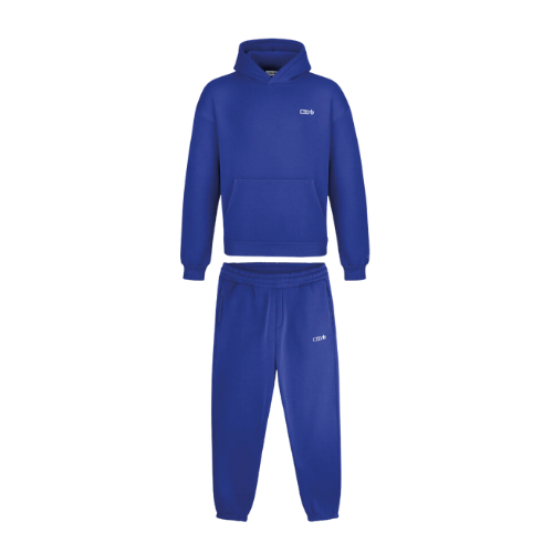 Blauer Trainingsanzug