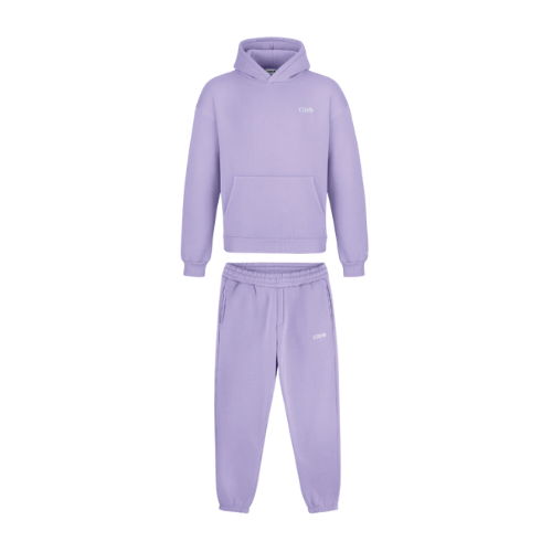 Lila Trainingsanzug
